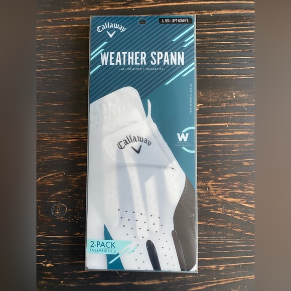 Callaway, weather span women’s golf gloves - Picture 4 of 4